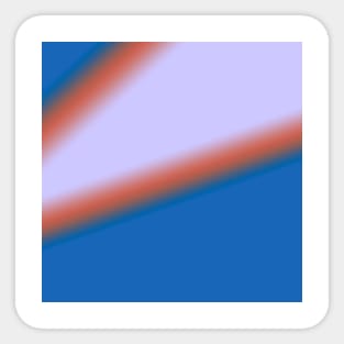 red blue white texture Sticker